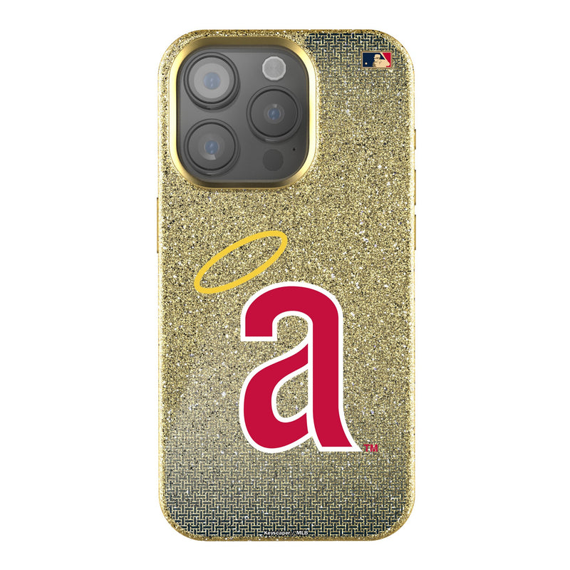 LA Angels 1971 - Cooperstown Collection Linen iPhone Bling Phone Case for Apple iPhone