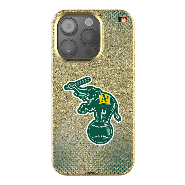 Oakland As Home 1988 - Cooperstown Collection Linen iPhone Bling Phone Case for Apple iPhone