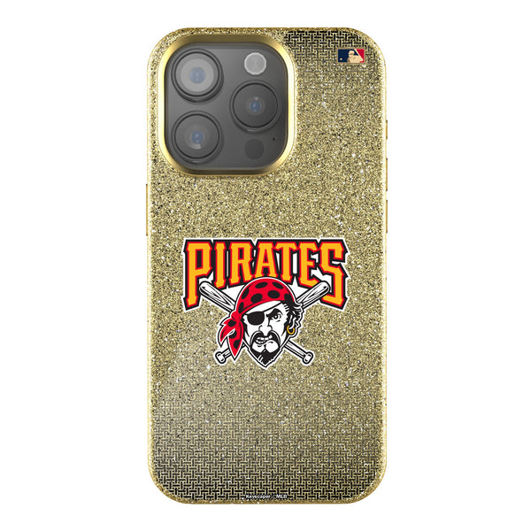 Pittsburgh Pirates 1997-2013 - Cooperstown Collection Linen iPhone Bling Phone Case for Apple iPhone