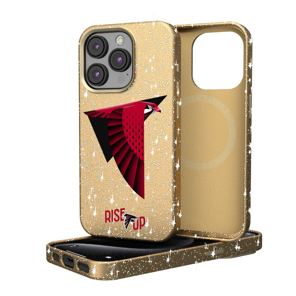 Atlanta Falcons 2024 Illustrated Limited Edition iPhone Bling Phone Case