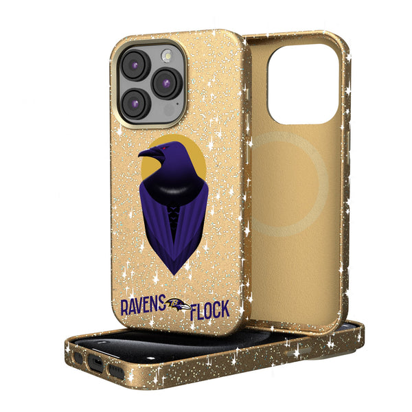 Baltimore Ravens 2024 Illustrated Limited Edition iPhone Bling Phone Case