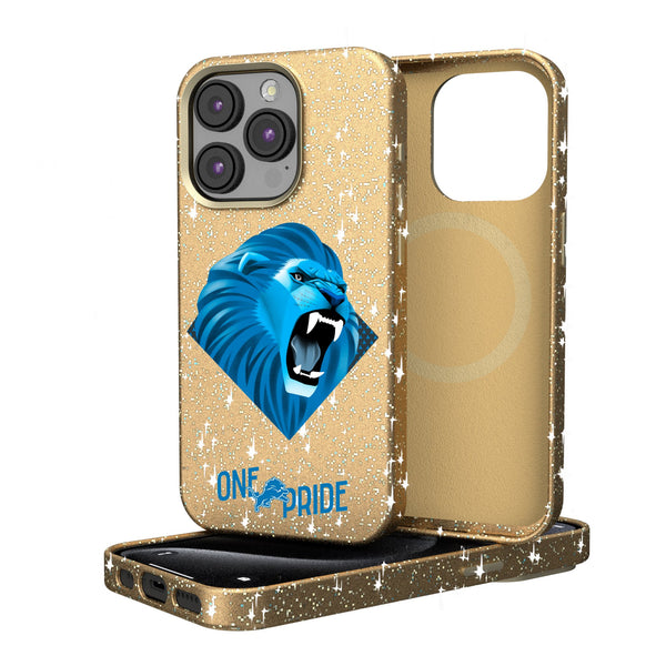 Detroit Lions 2024 Illustrated Limited Edition iPhone Bling Phone Case