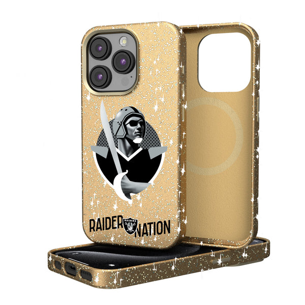 Las Vegas Raiders 2024 Illustrated Limited Edition iPhone Bling Phone Case
