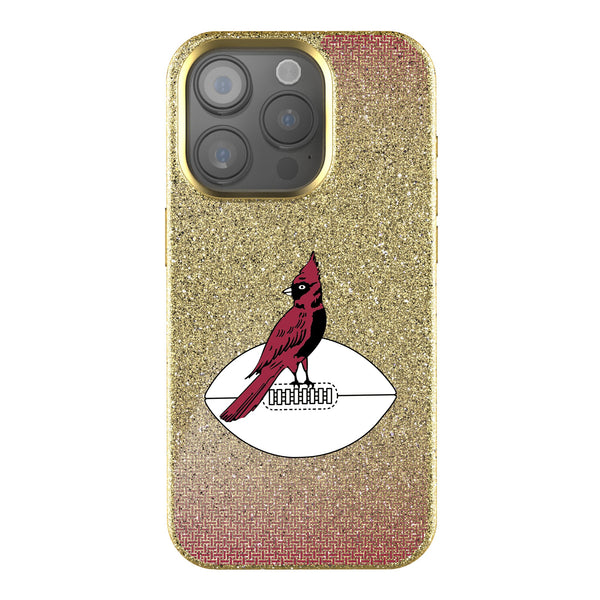 Chicago Cardinals 1947-1959 Historic Collection Linen iPhone Bling Phone Case for Apple iPhone