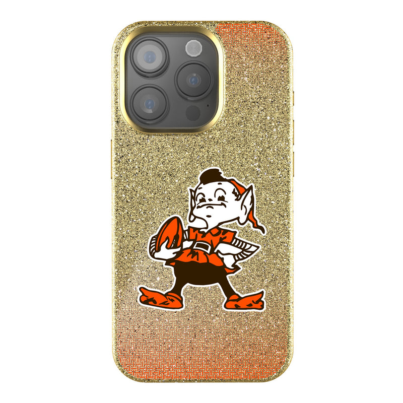 Cleveland Browns Historic Collection Linen iPhone Bling Phone Case for Apple iPhone