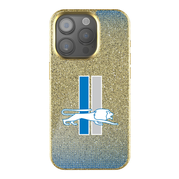 Detroit Lions Retro Linen iPhone Bling Phone Case for Apple iPhone