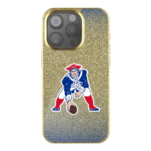 New England Patriots Historic Collection Linen iPhone Bling Phone Case for Apple iPhone