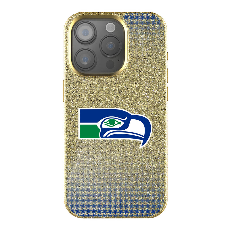 Seattle Seahawks Historic Collection Linen iPhone Bling Phone Case for Apple iPhone