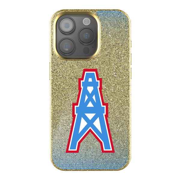 Houston Oilers Historic Collection Linen iPhone Bling Phone Case for Apple iPhone