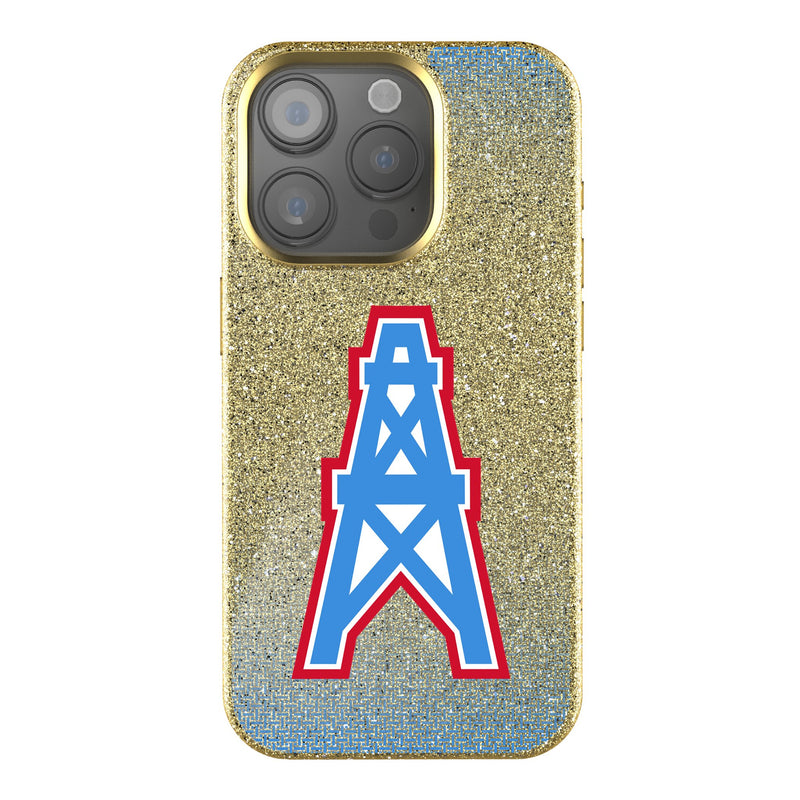 Houston Oilers Historic Collection Linen iPhone Bling Phone Case for Apple iPhone