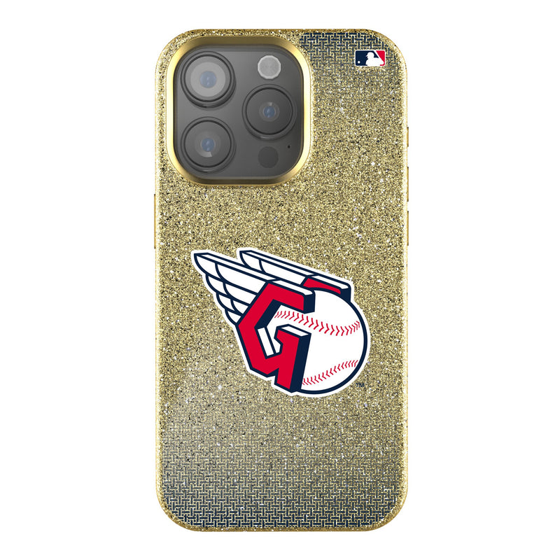 Cleveland Guardians Linen iPhone Bling Phone Case for Apple iPhone