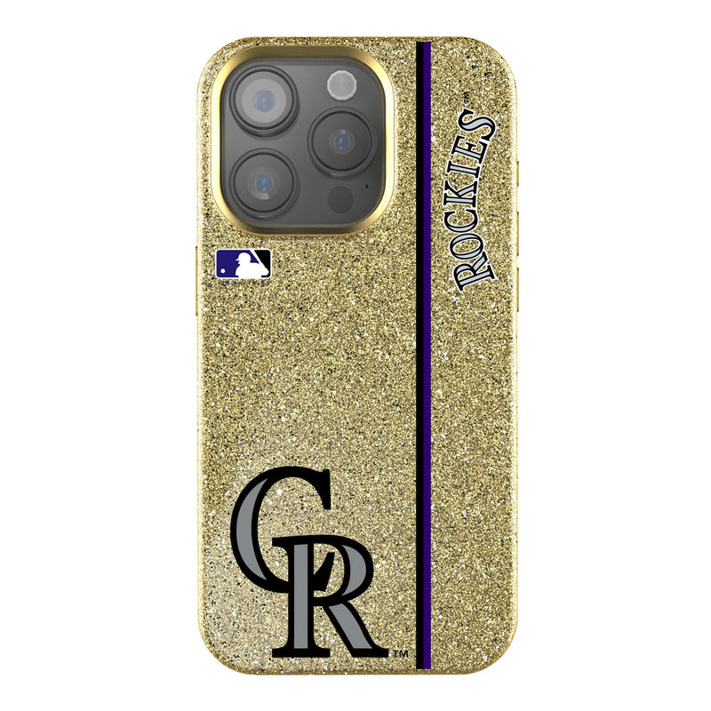 Colorado Rockies Sidebar iPhone Bling Phone Case