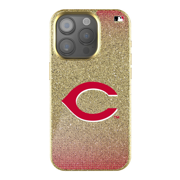 Cincinnati Reds Linen iPhone Bling Phone Case for Apple iPhone