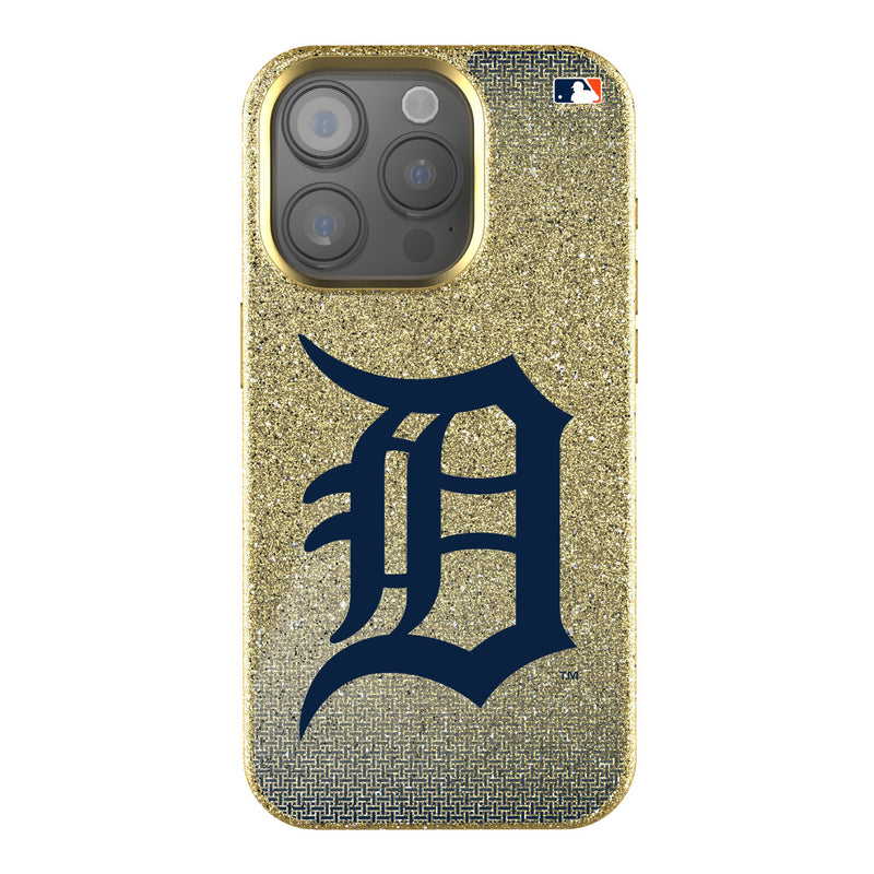 Detroit Tigers Linen iPhone Bling Phone Case for Apple iPhone