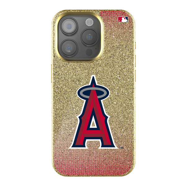 Los Angeles Angels Linen iPhone Bling Phone Case for Apple iPhone