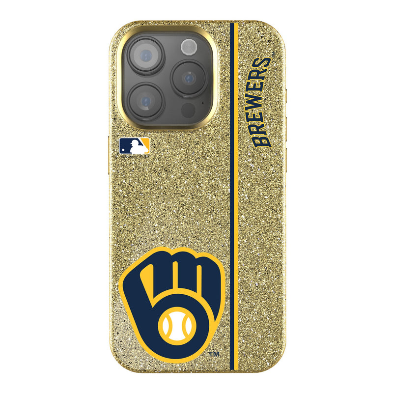 Milwaukee Brewers Sidebar iPhone Bling Phone Case