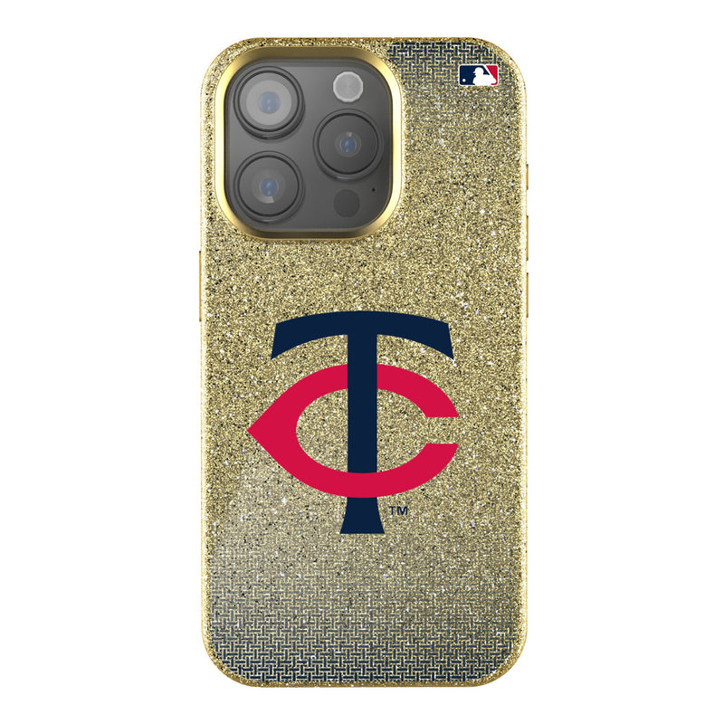 Minnesota Twins Linen iPhone Bling Phone Case for Apple iPhone