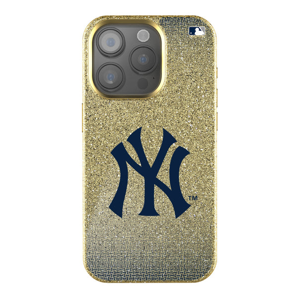 New York Yankees Linen iPhone Bling Phone Case for Apple iPhone