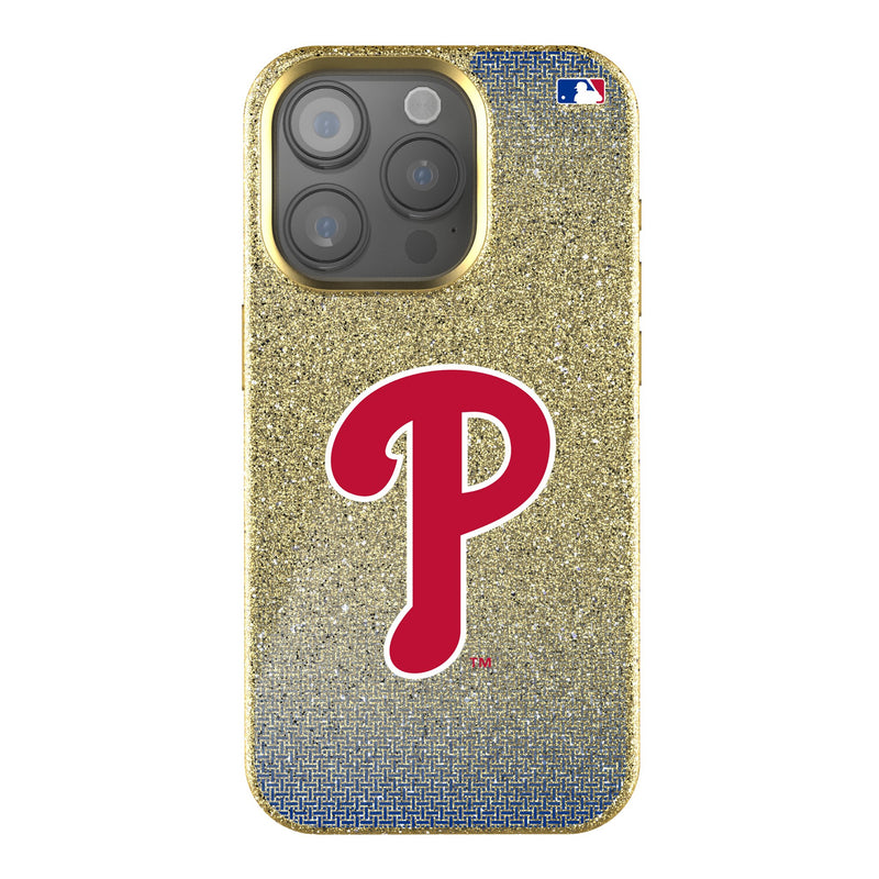 Philadelphia Phillies Linen iPhone Bling Phone Case for Apple iPhone