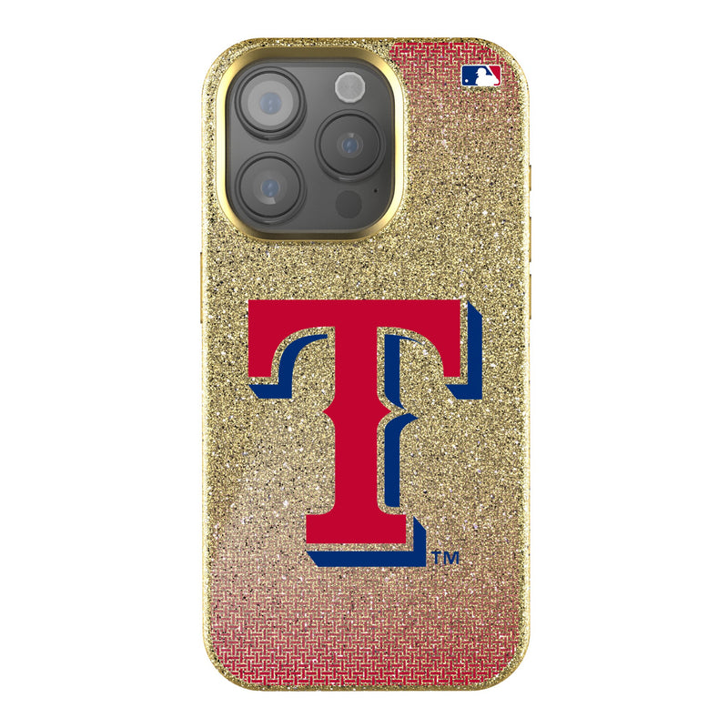 Texas Rangers Linen iPhone Bling Phone Case for Apple iPhone