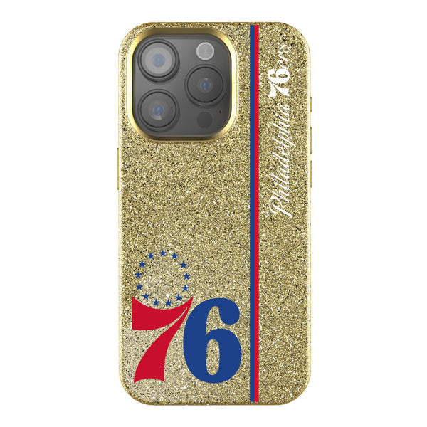 Philadelphia 76ers Sidebar iPhone Bling Phone Case