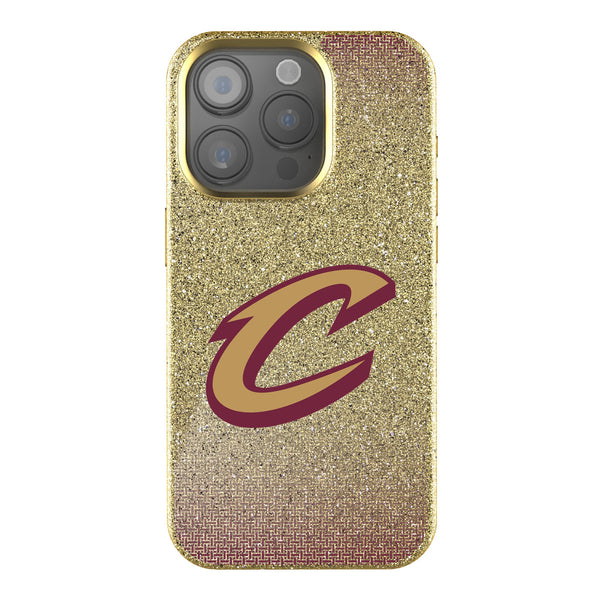 Cleveland Cavaliers Linen iPhone Bling Phone Case for Apple iPhone