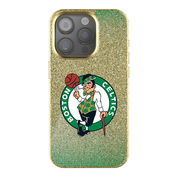 Boston Celtics Linen iPhone Bling Phone Case for Apple iPhone