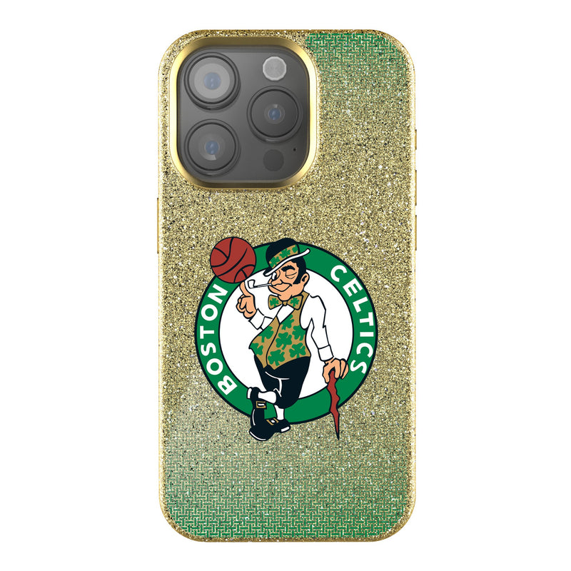 Boston Celtics Linen iPhone Bling Phone Case for Apple iPhone