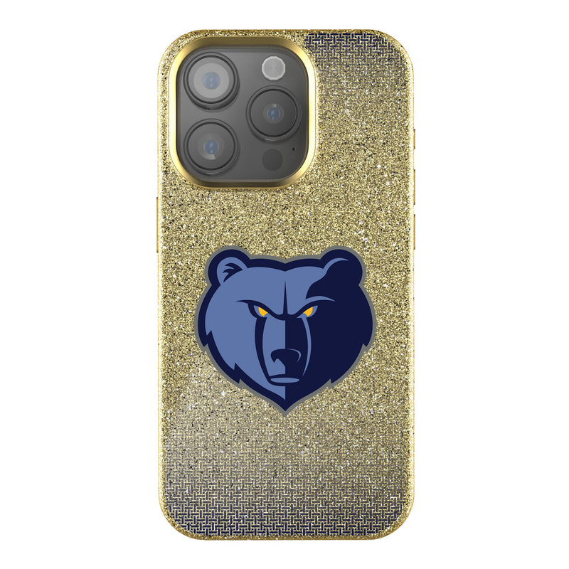 Memphis Grizzlies Linen iPhone Bling Phone Case for Apple iPhone