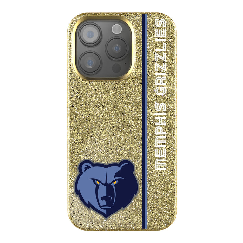 Memphis Grizzlies Sidebar iPhone Bling Phone Case