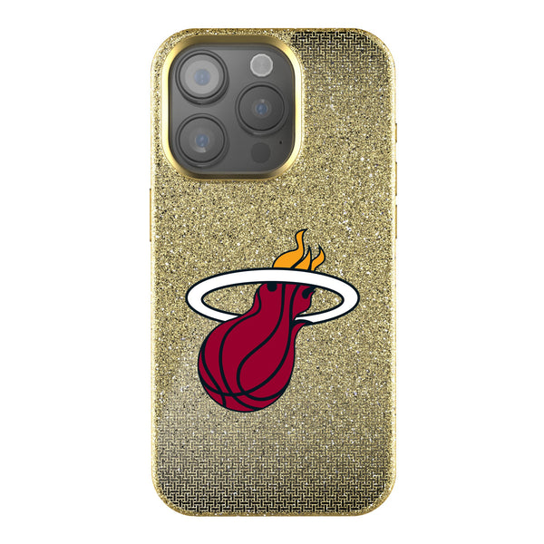 Miami Heat Linen iPhone Bling Phone Case for Apple iPhone