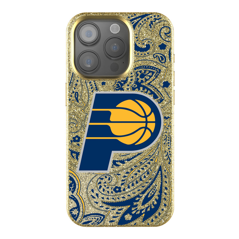 Indiana Pacers Paisley iPhone Bling Phone Case