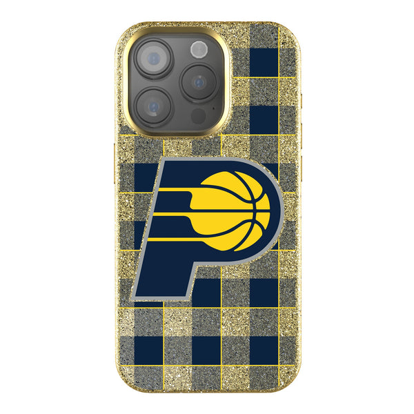 Indiana Pacers Plaid iPhone Bling Phone Case for Apple iPhone