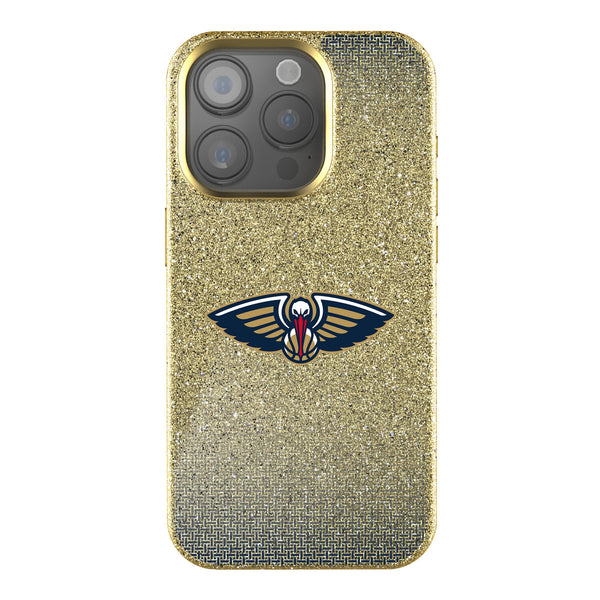New Orleans Pelicans Linen iPhone Bling Phone Case for Apple iPhone