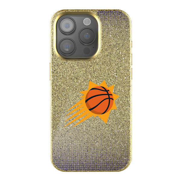 Phoenix Suns Linen iPhone Bling Phone Case for Apple iPhone