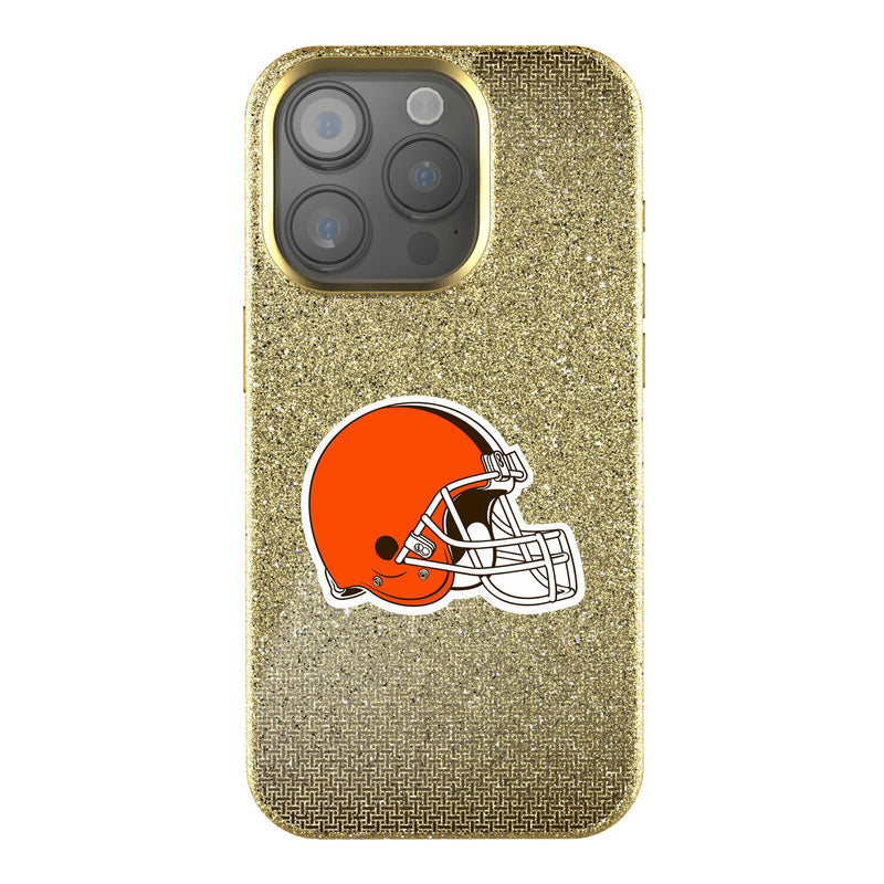 Cleveland Browns Linen iPhone Bling Phone Case for Apple iPhone