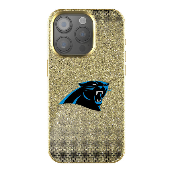 Carolina Panthers Linen iPhone Bling Phone Case for Apple iPhone