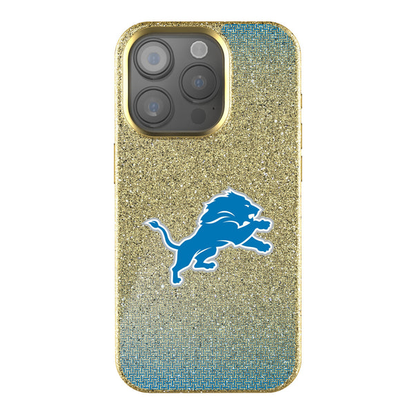 Detroit Lions Linen iPhone Bling Phone Case for Apple iPhone