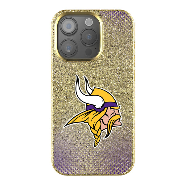 Minnesota Vikings Linen iPhone Bling Phone Case for Apple iPhone