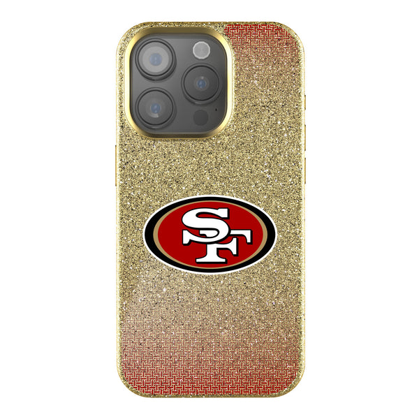San Francisco 49ers Linen iPhone Bling Phone Case for Apple iPhone