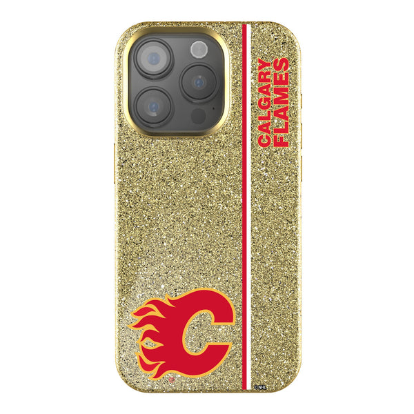 Calgary Flames Sidebar iPhone Bling Phone Case