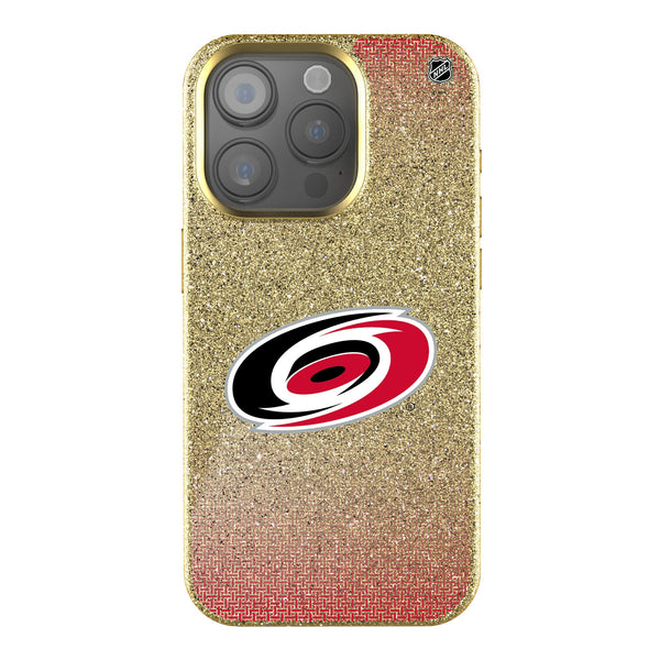 Carolina Hurricanes Linen iPhone Bling Phone Case for Apple iPhone
