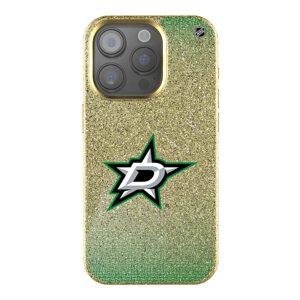 Dallas Stars Linen iPhone Bling Phone Case for Apple iPhone