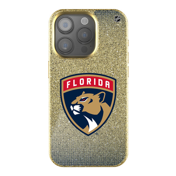 Florida Panthers Linen iPhone Bling Phone Case for Apple iPhone