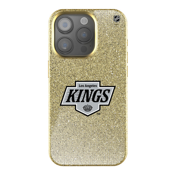 LA Kings Linen iPhone Bling Phone Case for Apple iPhone