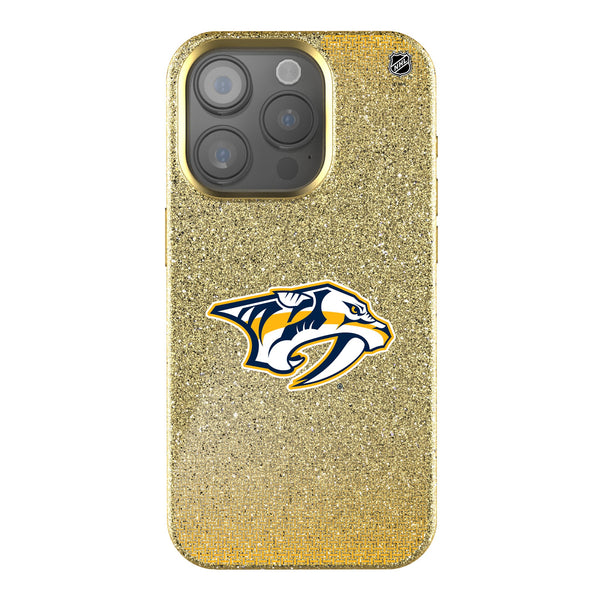 Nashville Predators Linen iPhone Bling Phone Case for Apple iPhone