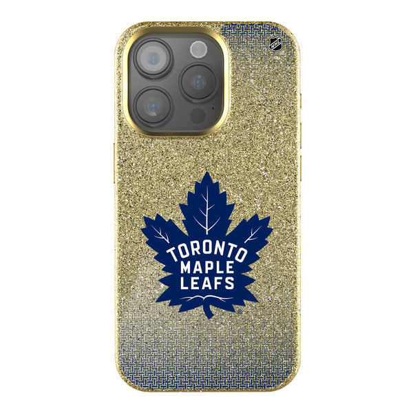 Toronto Maple Leafs Linen iPhone Bling Phone Case for Apple iPhone