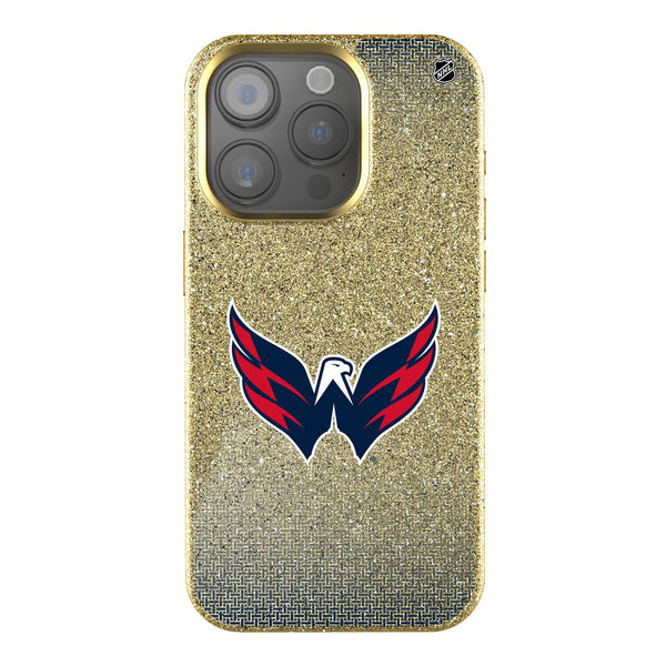 Washington Capitals Linen iPhone Bling Phone Case for Apple iPhone