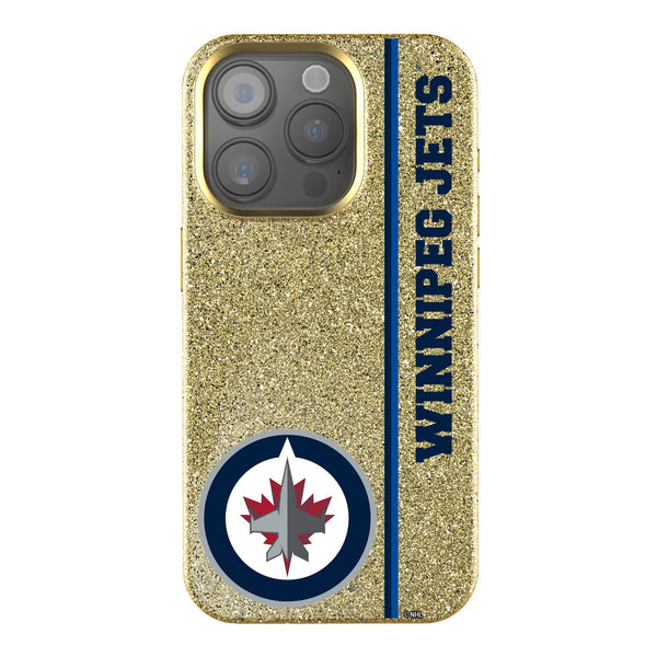 Winnipeg Jets Sidebar iPhone Bling Phone Case