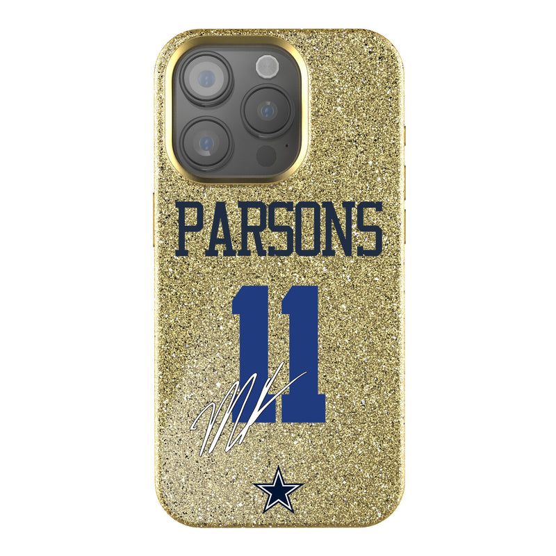 Micah Parsons Dallas Cowboys 11 Ready iPhone Bling Phone Case